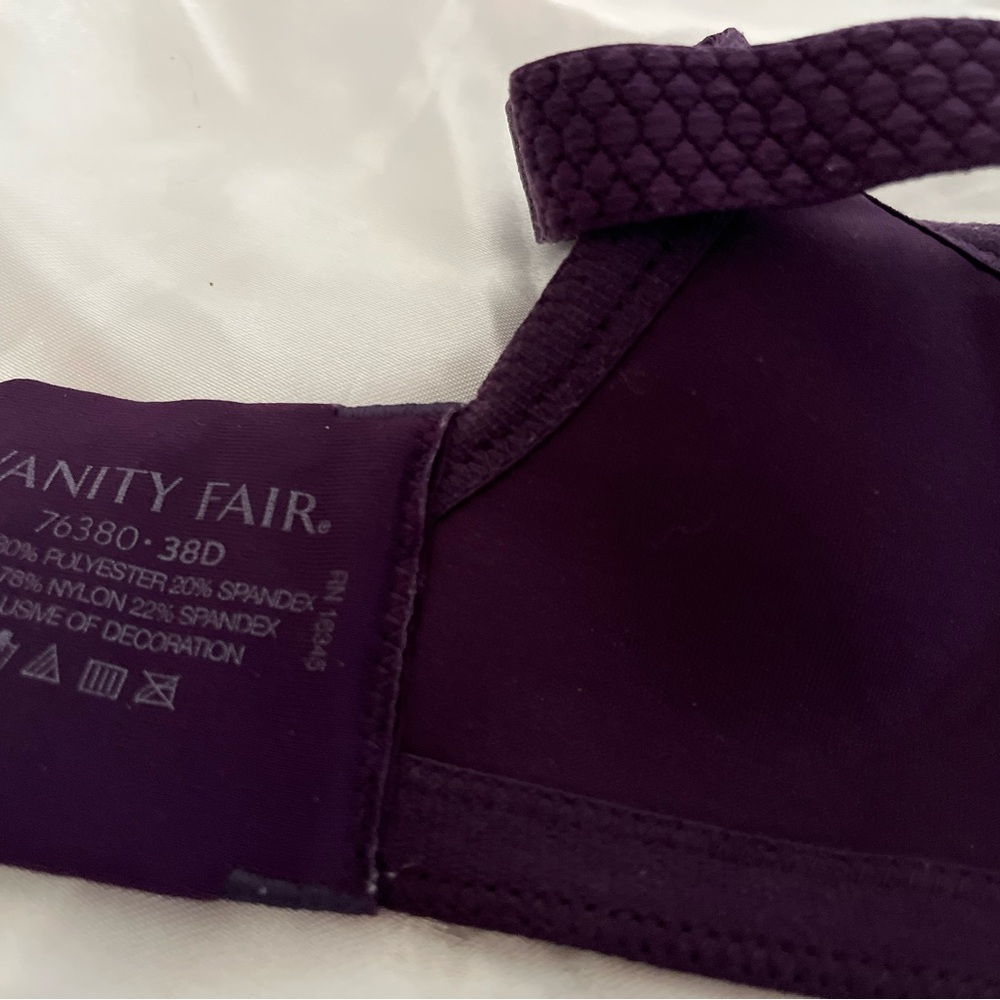 Vanity Fair Underwire Bra 38D - Picture 7 of 7